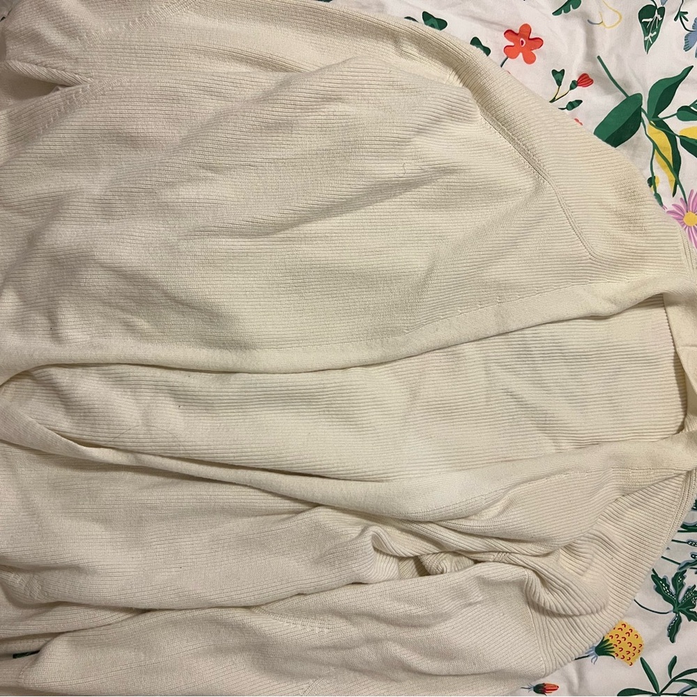 Lululemon Cream Knit Cardigan